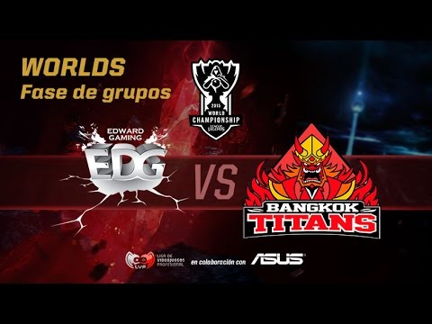 EDG vs BKT - Worlds Día 1 Grupos - Mundiales League of Legends 2015 en Español