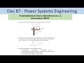 PEO solved examples (ELEC B7) Transmission Line Question no. 2