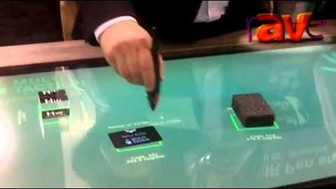 InfoComm 2012: MultiTouch Showcases Its 42-Inch Interactive Display