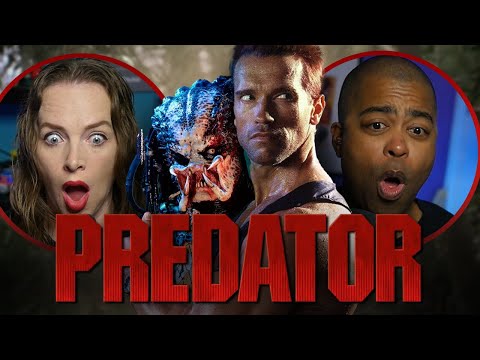 PREDATOR - AND WE WERE SHOCKED!! - MOVIE REACTION! - First Time Watching - Review
