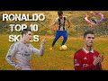 Learn 10 Cristiano Ronaldo skills 🔥 2019 tutorial | UFS 2000 #cristiano#youtube#trendingvideo