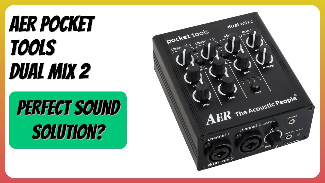 REVIEW (2026): AER Pocket Tools Dual Mix 2. Features - YouTube