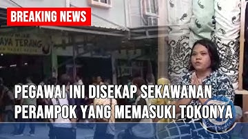 Perampokan Toko Kain di Prabumulih | Dua Perampok Sekap Pegawai dan Bayi