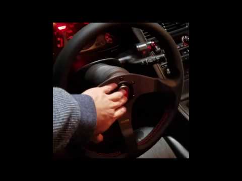 Acura NSX Steering Wheel Removal, Horn Kit Fabrication, and Installation of Momo Steering Wheel