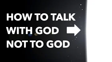 Prayer life Stink? A short guide on how to talk with God, not to God.