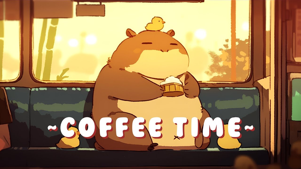 Lofi Capybara Radio - Calming Beats & Melodies ~ Warm Feelings ~ 🦫 🎮 ☕