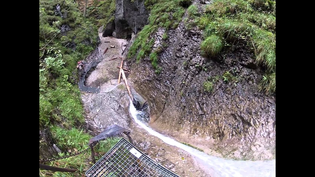 Climbing the Waterfalls at Slovensky Raj