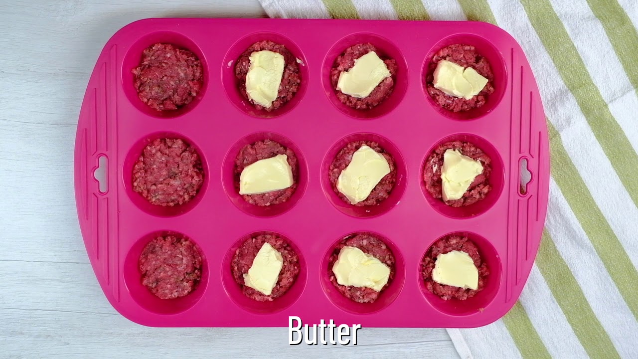 Keto Butter Burgers Savory Fat Bomb! YouTube