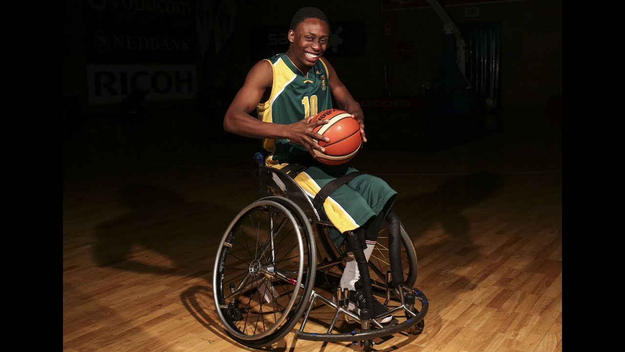 Wheelchair Basketball South Africa 2017 U23 Player Profile Simangaye Shabalala YouTube