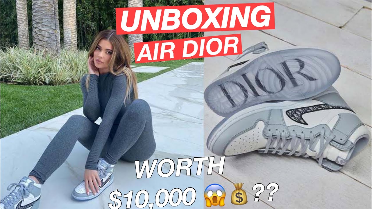 DIOR x AIR JORDAN 1 UNBOXING and REVIEW Worth $10,000 HYPE OR TRASH? Most Expensive retail Jordan 1