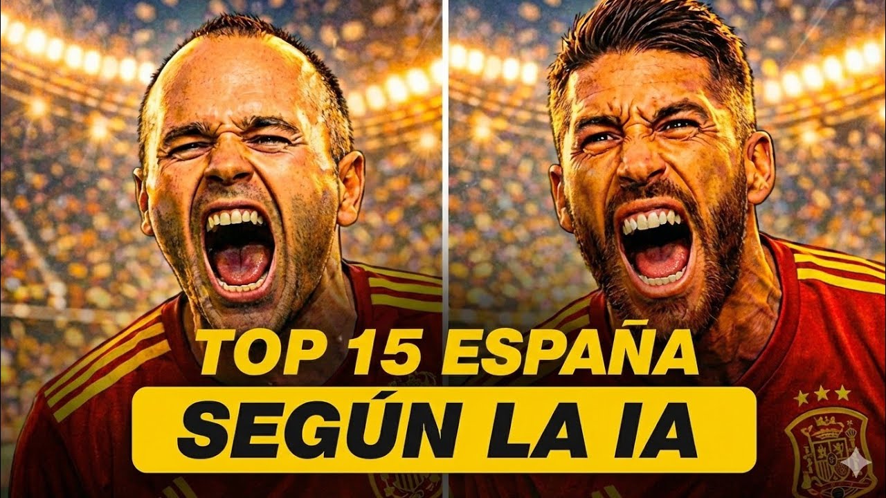 TOP 15 Mejores jugadores Españoles... según la IA🤖