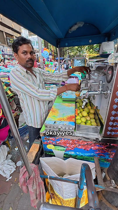 $0.35 Drink in India 🇮🇳 #streetfood #streetfoodindia #travel