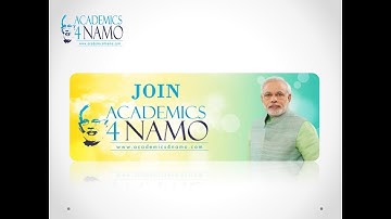 #Academics4NaMo Join Academics4NaMo - Devsena Mishra