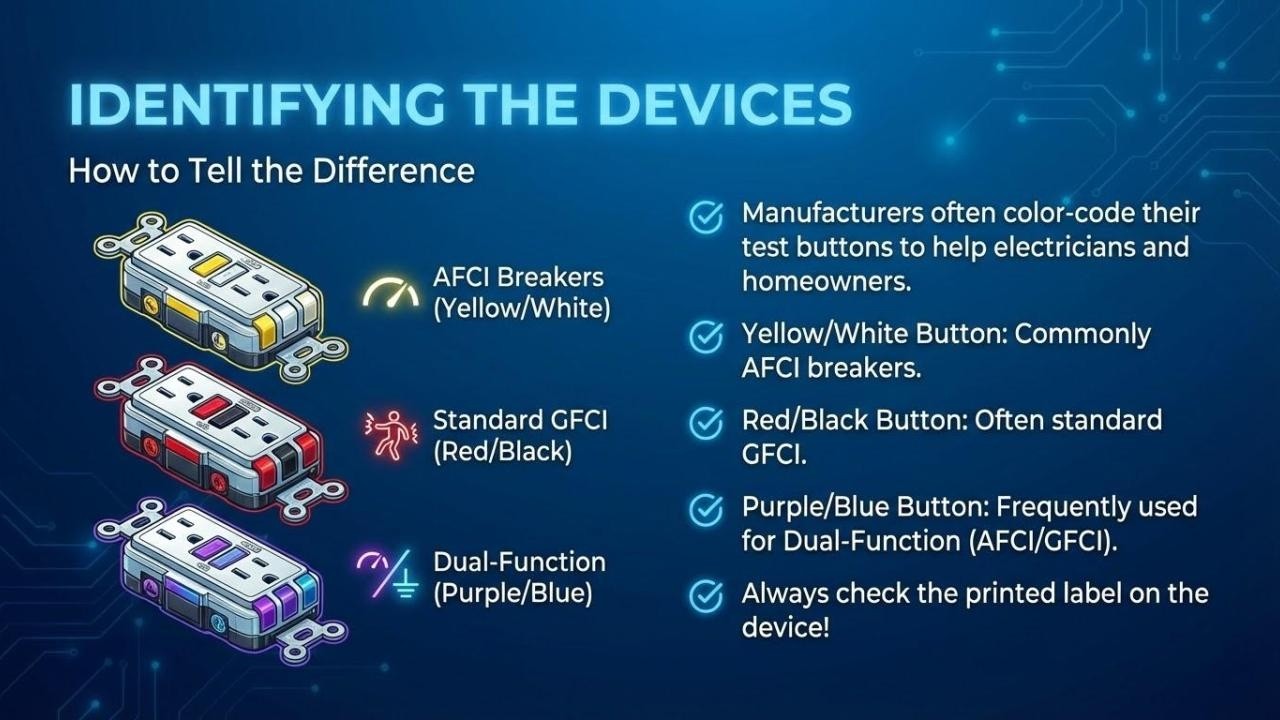 AFCI против GFCI: Полное руководство по безопасности дома и соответствию требованиям NEC.