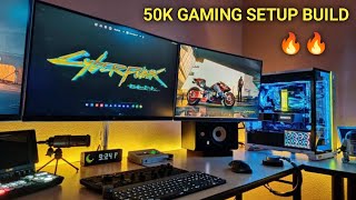 50,000 Rs GAMING PC BUILD WITH FULL SETUP FOR GTA V & FREE FIRE 50K gaming setup | Optimizer Arbaj