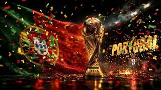Portugal FIFA World Cup Glory 🇵🇹🏆 | Epic Football Celebration Screensaver | 4K Soccer Backdrop