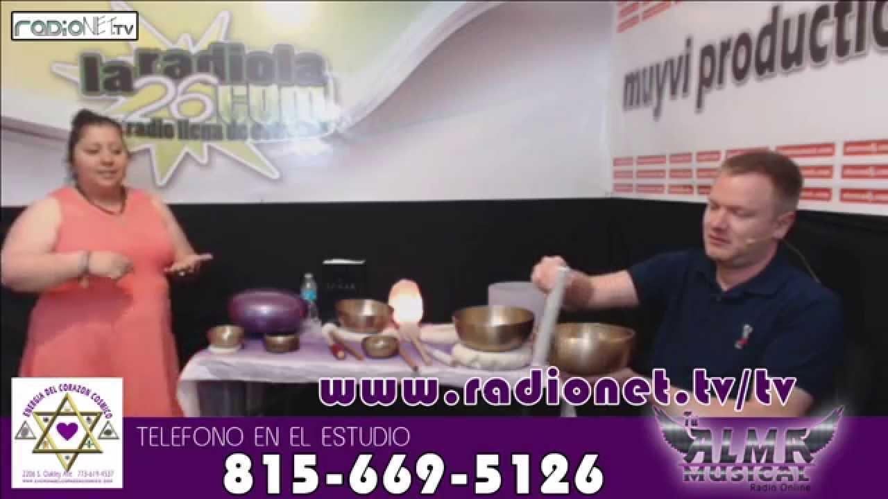 Singing Bowls con Jeff Howard from Silver Sky Imports June 3,2015 Energia del Corazon Cosmico