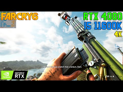 Far Cry 6 | RTX 4080 16GB ( 4K ULTRA Settings )