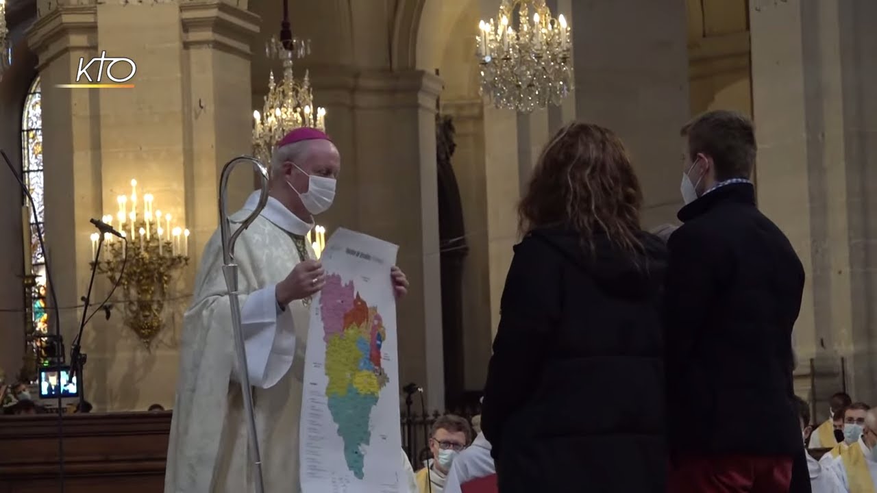 L'installation du nouvel évêque de Versailles