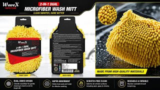 Wash Your Car Like a Pro! 🚗✨ Wave X 2-in-1 Microfiber Wash Mitt screenshot 5