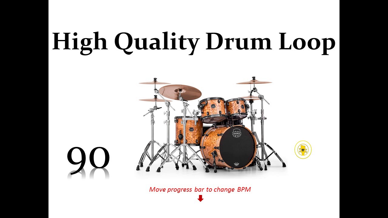 High Quality Drum Loop Basic 12/8 Triplets 60160 BPM YouTube