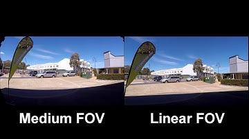 New Version 5.0 Firmware for GoPro HERO4 - Linear FOV vs Medium FOV Comparison