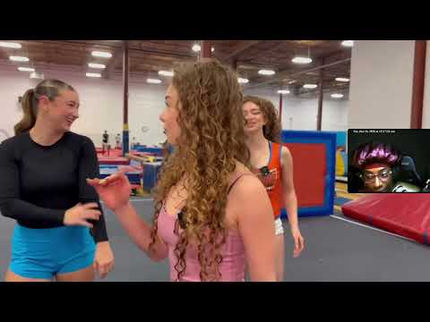 ACE Reacts To Kalogeras Sisters - TRY CHEERLEADING!