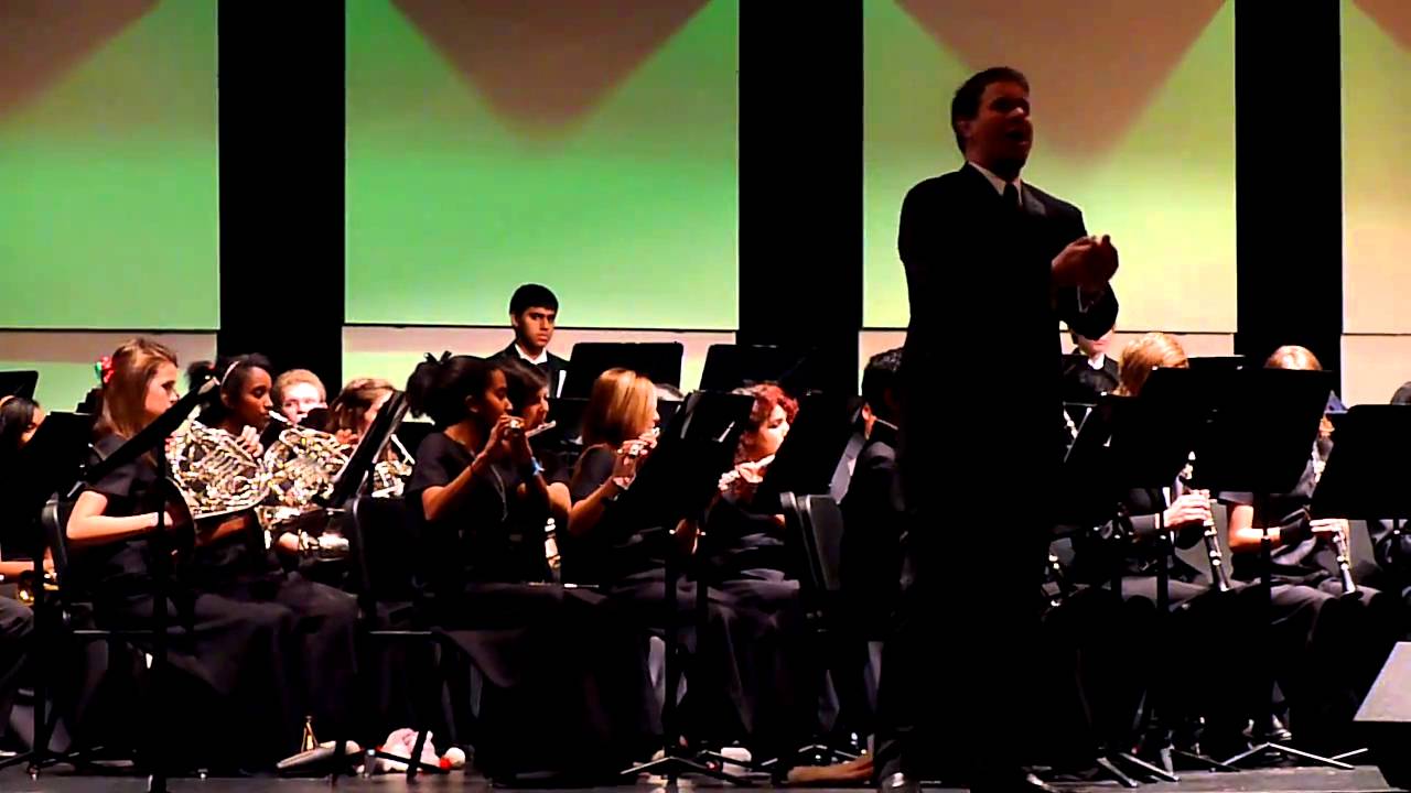 John Horn High School 12.14.10:  Wind Symphony  & Justin Lott