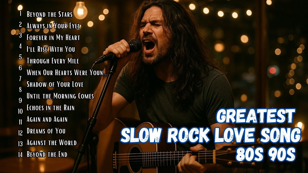 Greatest 80s 90s Slow Rock Classics for Broken Hearts Love song ...