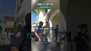 Army of Cops Got MANHANDLED 😎