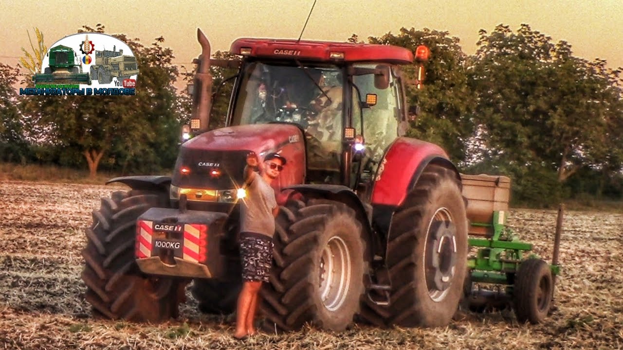 Работа на тракторе CASE Puma 225 CVX за 2023 сезон! - YouTube