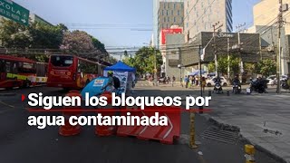'¡Queremos agua limpia!' | Vecinos de la Benito Juárez volvieron a protestar por el agua contaminada