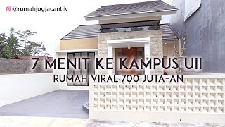 VIRAL!!!! RUMAH MUNGIL CANTIK 700 JUTAAN DI JAKAL KM 13 DEKAT UII  TERBATAS 1 UNIT