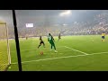 مشجع مصري لفت انتباه حارس النصر   الماتش بدأ هتضيعنا يا وليد 
