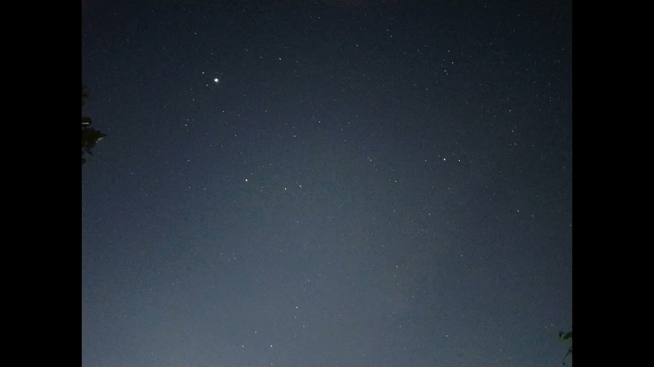 Clear Skies | Light Pollution level 5 - 6 | Timelapse Venus, Saturn, & Jupiter
