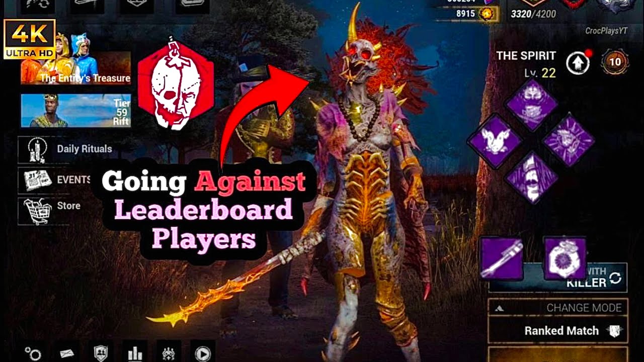 So I Went Against Leaderboard Players as The Spirit | Dead By Daylight ...