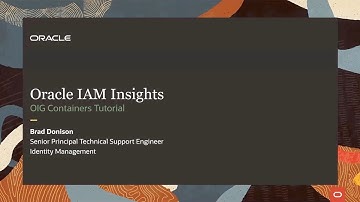 OIG Docker Containers tutorial—part 2