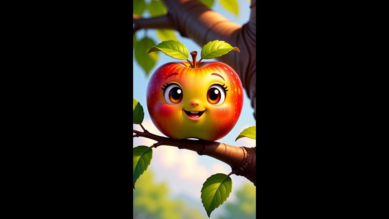 Apple Story for Kids 🍎 | Fun & Healthy Kids Short in Hindi 