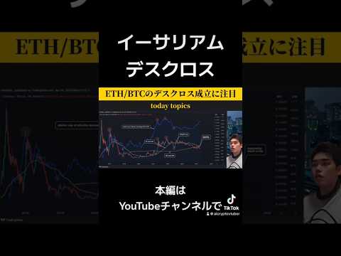 イーサリアム、デスクロス警戒