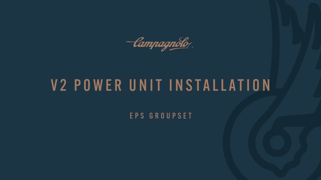 CAMPAGNOLO TECHNICAL TRAINING -- La Power Unit V2 EPS ボランティア 英語