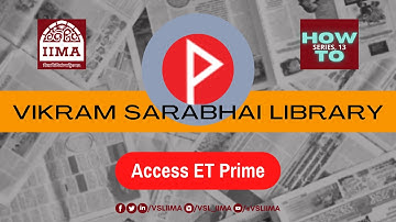 How to Access the ET Prime Articles | VSL How To Series | Video 13
