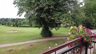 Terrace view at lilleshall golf club