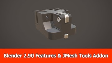 Blender 2.90 Features : Hard Surface Modeling & JMesh Tools