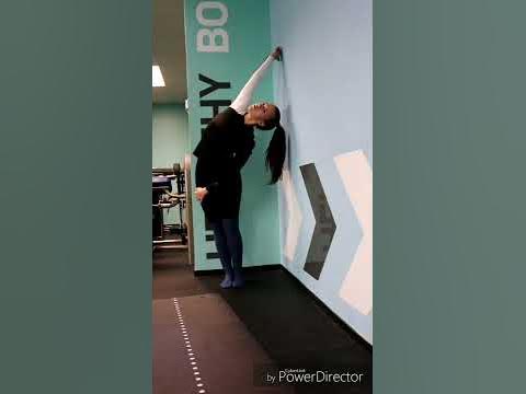 Прогиб спины. - YouTube