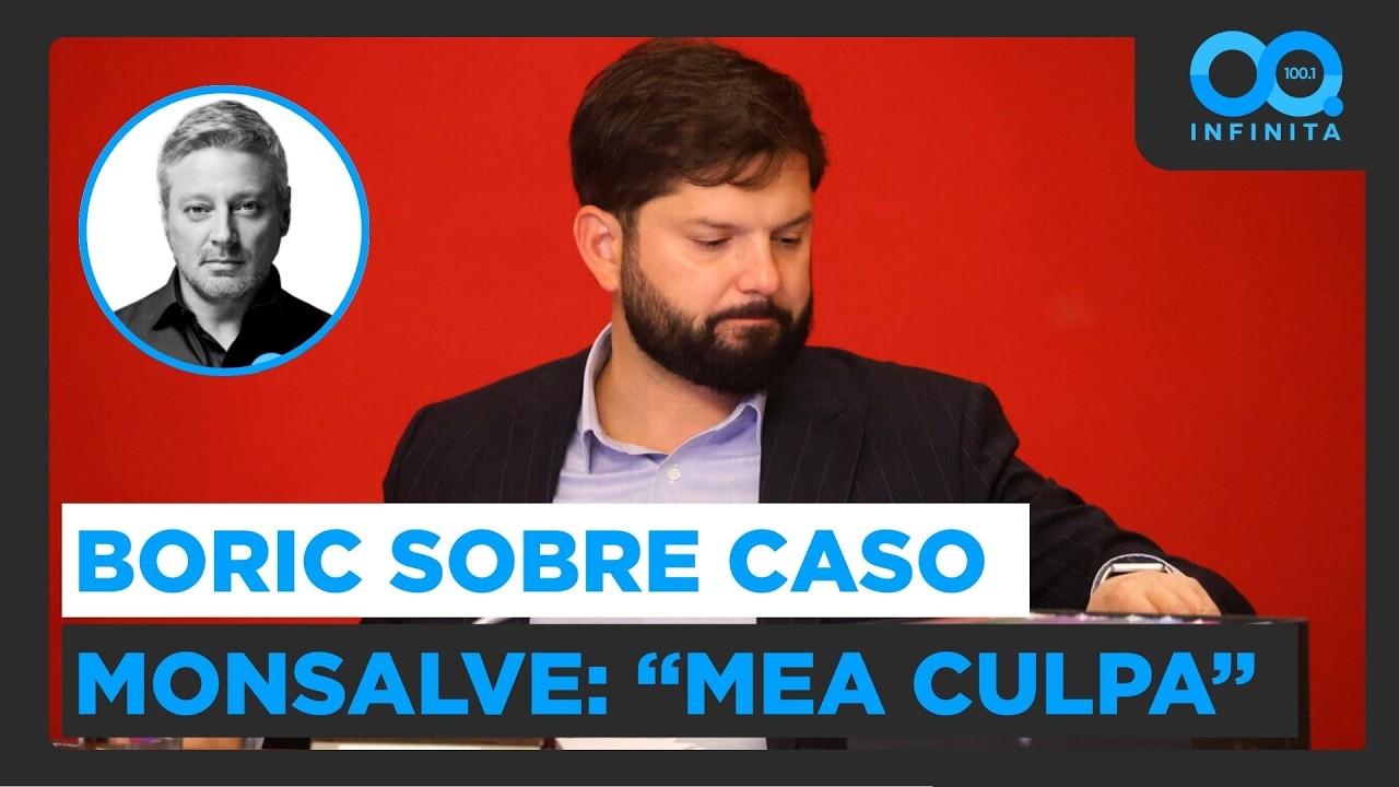 “Mea Culpa”: Boric reflexiona sobre el caso Monsalve en entrevista con Don Francisco