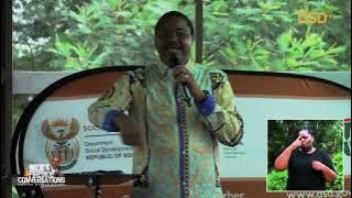 THE MEN'S FIRESIDE CONVERSATIONS: Mr Mlibo Qoboshiyane, MPL