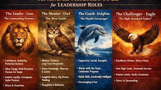 Confluent Leadership  The Lion, The Owl, The Dophin, and the Eagle