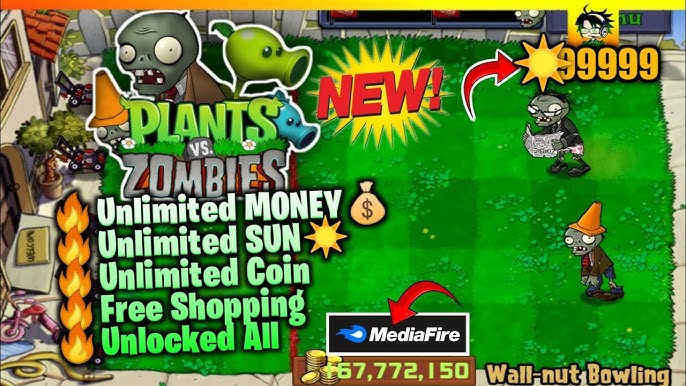 Download Plants vs. Zombies (MOD, Unlimited Coins/Suns) 3.4.4 APK for  android