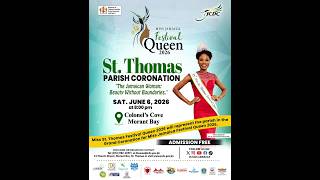 Miss Jamaica Festival Queen (St. Thomas Coronation show) 2026