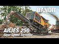 ARJES 250 IMPAKTOR (Distributed by BANDIT): Slow-speed Shredder EATS IT ALL!